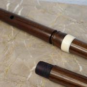 Quantz flute by Pierre Etchegoyen - photo: Michael Dollendorf